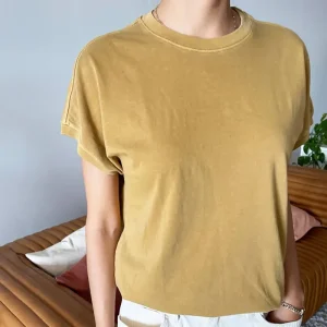 Ease Tee in Butterscotch by Le Bon Shoppe