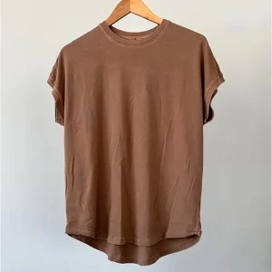 Ease Tee in Chocolate by Le Bon Shoppe