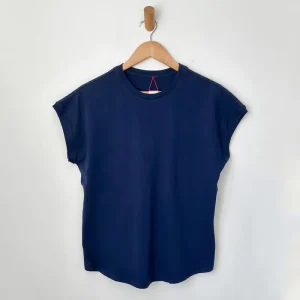 Ease Tee in Navy by Le Bon Shoppe