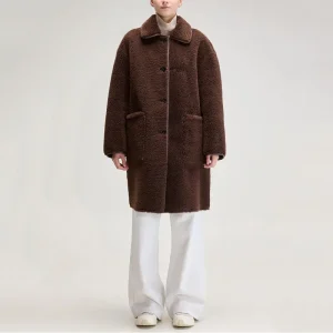 Easton Coat in Dark Roast by Bellerose