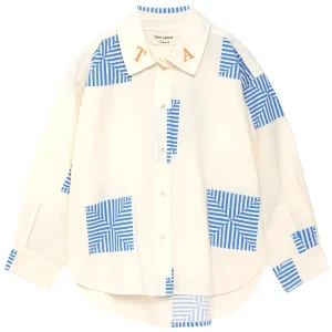 Kaleidoscope Shirt in Off White by True Artist