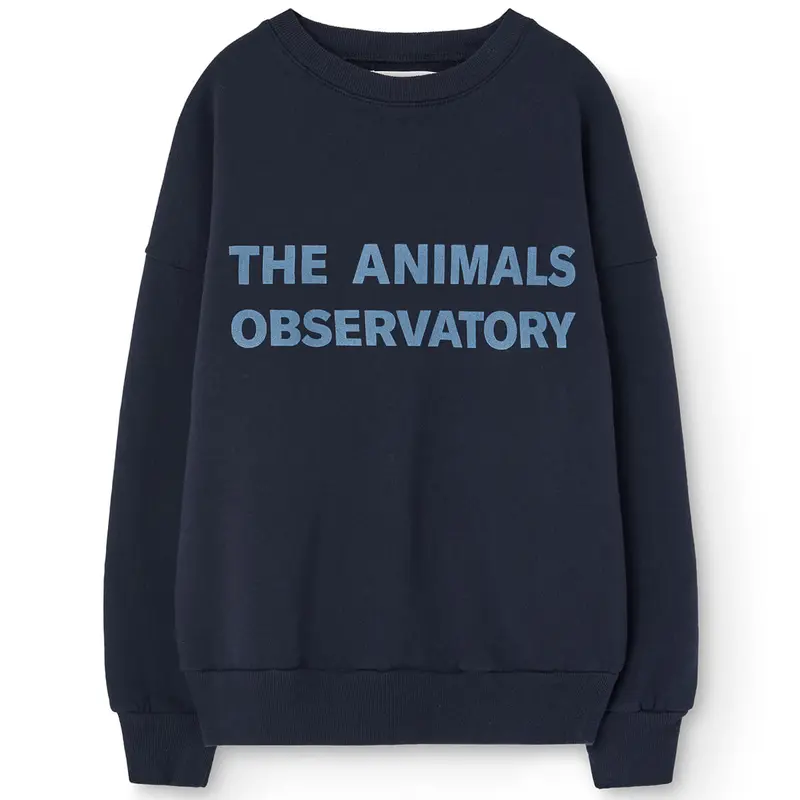 Leo Kid Sweatshirt in Navy by The Animals Observatory