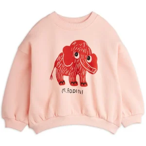 Mammoth Sweatshirt in Pink by Mini Rodini