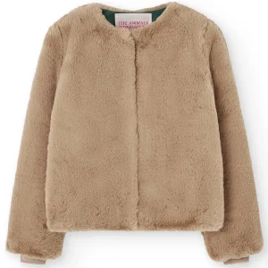 Okapi Kid Jacket in Beige by The Animals Observatory