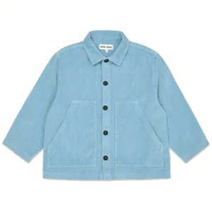 Overshirt in Dusty Blue by Main Story