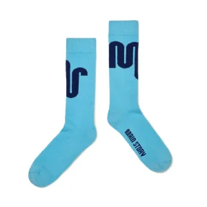 Socks in Aqua by Main Story