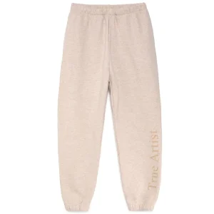 Sweatpants n05 in Melange Cream by True Artist