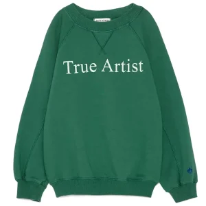 Sweatshirt n01 in Verdant Green by True Artist