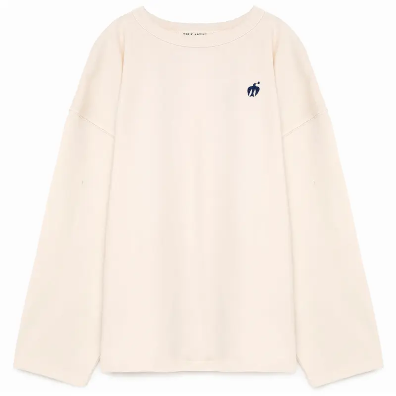 T-shirt n02 in Ivory White by True Artist