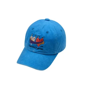 Together Baseball Cap in Blue by Jelly Mallow