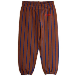 Vertical Stripe AOP Sweatpants by Mini Rodini