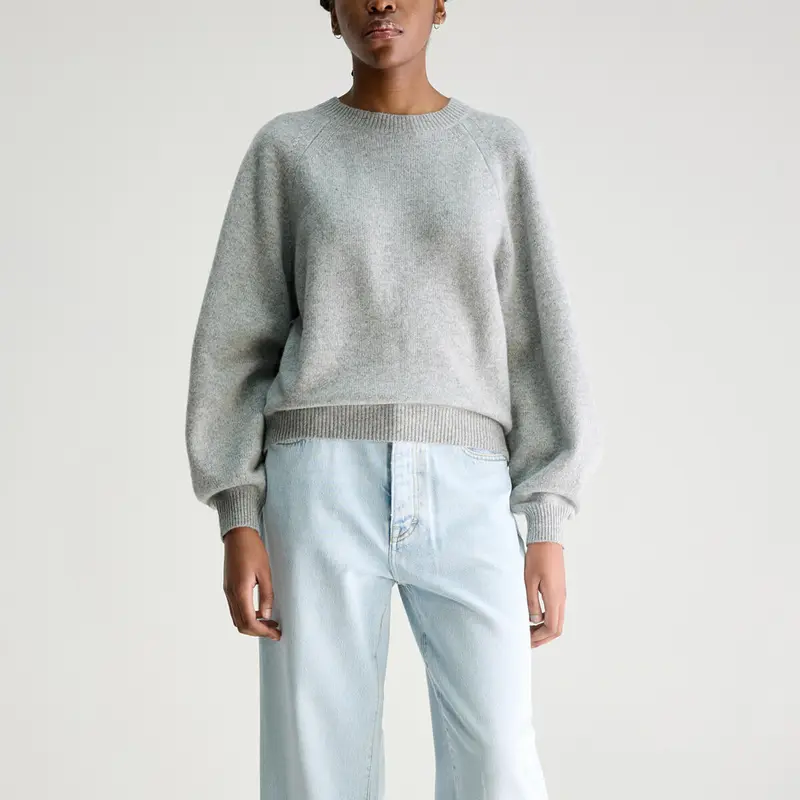 Ameka Sweater in Heather Grey by Bellerose