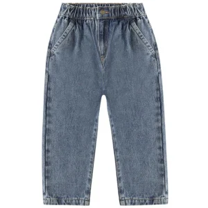 Baggy Pant in Indigo Denim by Rylee & Cru