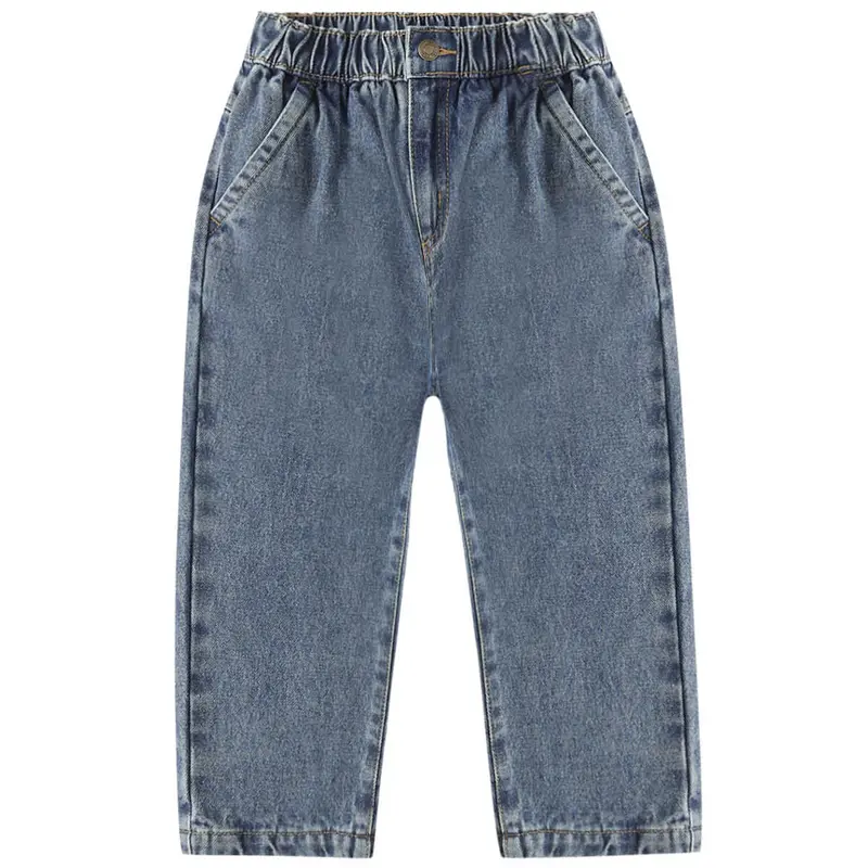 Baggy Pant in Indigo Denim by Rylee & Cru