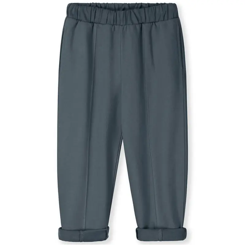 Barrel Leg Joggers in Blue Grey by Gray Label
