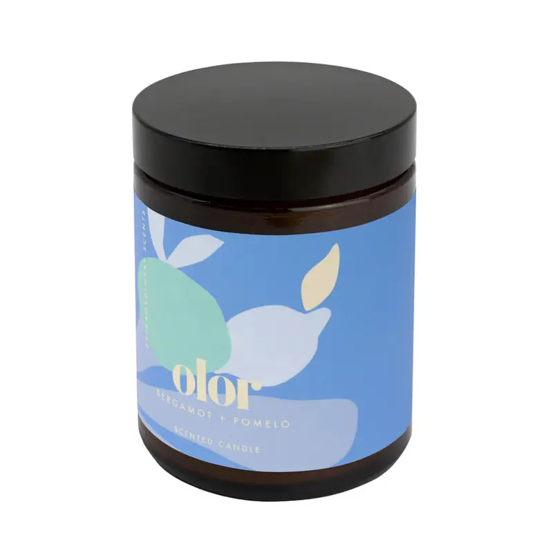 Bergamot & Pomelo Jar Candle by Olor