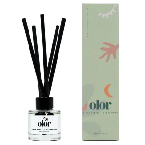 Black Pepper & Cedarwood Reed Diffuser by Olor