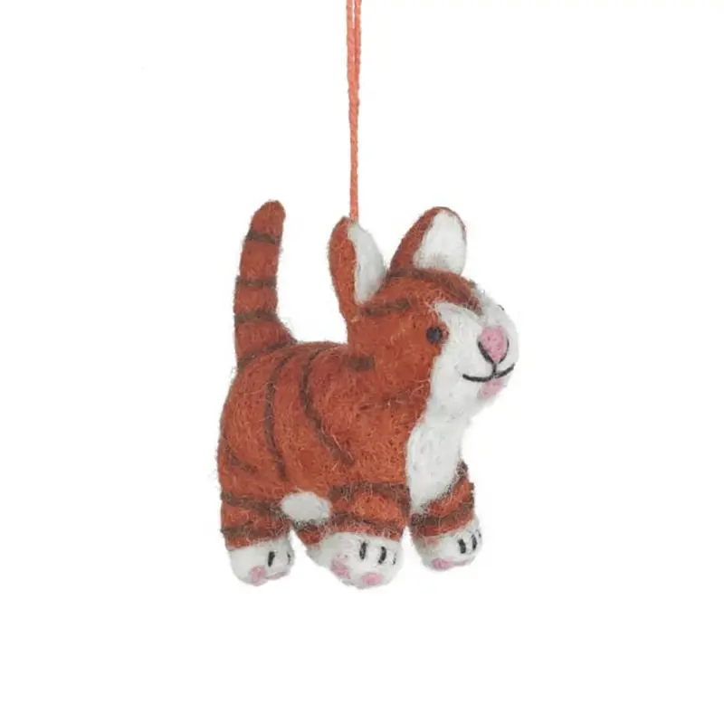 Colin The Cat Hanging Decoration by Felt So Good