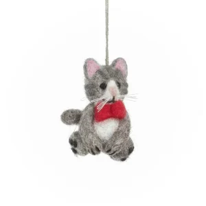 Ferguson The Cat Hanging Decoration by Felt So Good