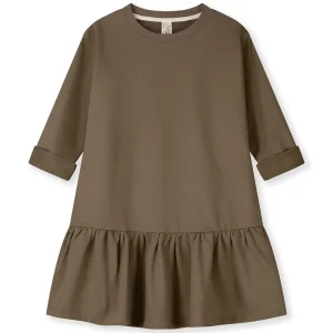 Frill Dress in Woody by Gray Label
