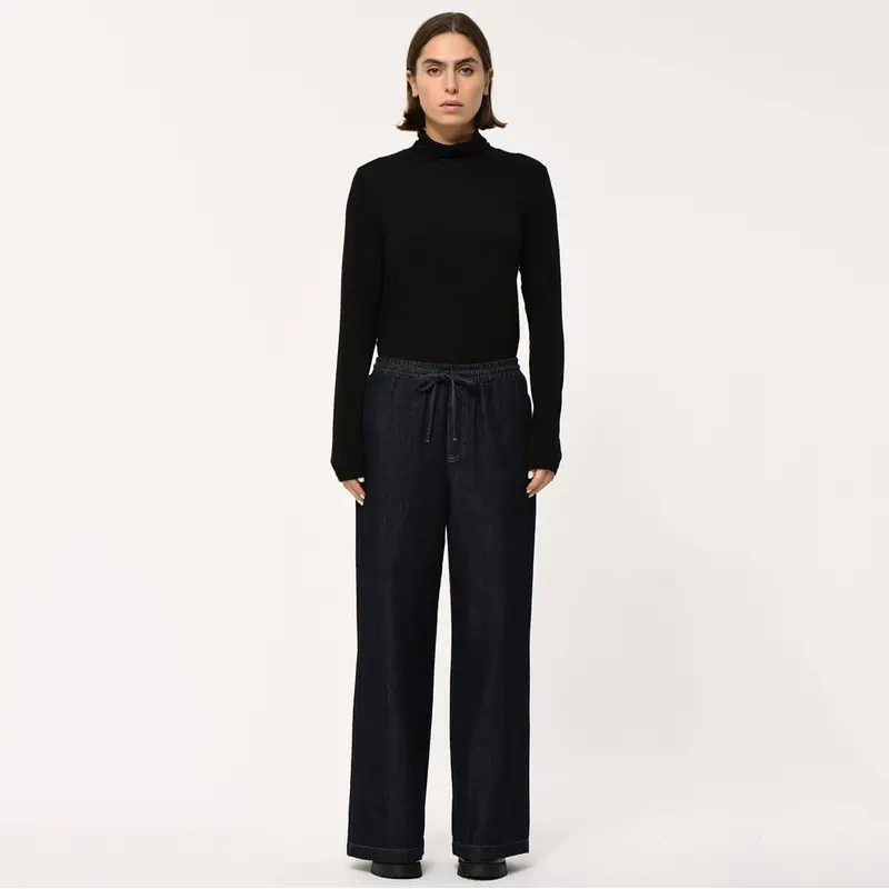 Kanbo Trousers in Blue Denim by Humility