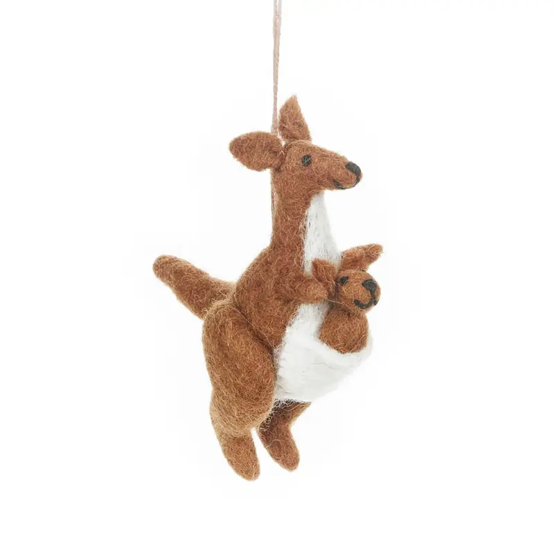 Kanga & Roo Safari Hanging Decoration by Felt So Good