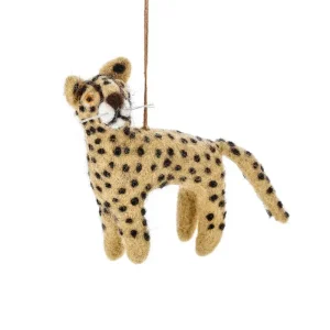 Larry The Leopard Hanging Decoration by Felt So Good