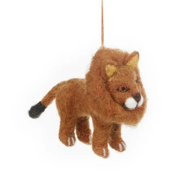 Lionel The Lion Hanging Decoration by Felt So Good