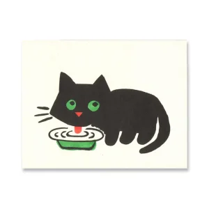 Maria Mini Greetings Card by Lisa Jones Studio