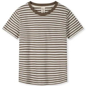 Oversized Tee in Woody / Cream by Gray Label