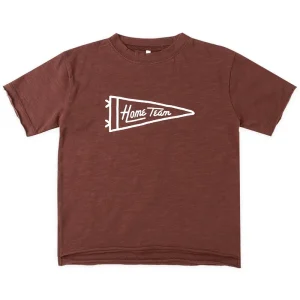 Raw Edge Tee in Home Team by Rylee & Cru