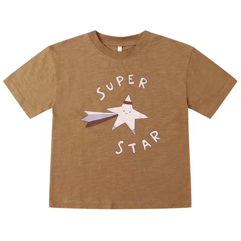 Relaxed Tee in Super Star by Rylee & Cru