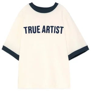 T-shirt n14 in Ivory White by True Artist