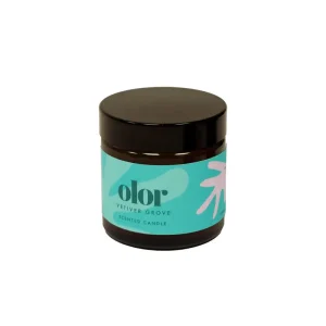 Vetiver Grove Mini Jar Candle by Olor