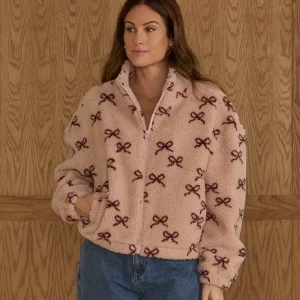 Adult Coco Jacket in Bows by Rylee & Cru