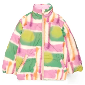 Aerosol Padded Jacket in Purple by True Artist