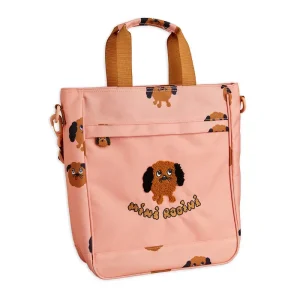 Doggies AOP Complimentary Bag in Pink by Mini Rodini