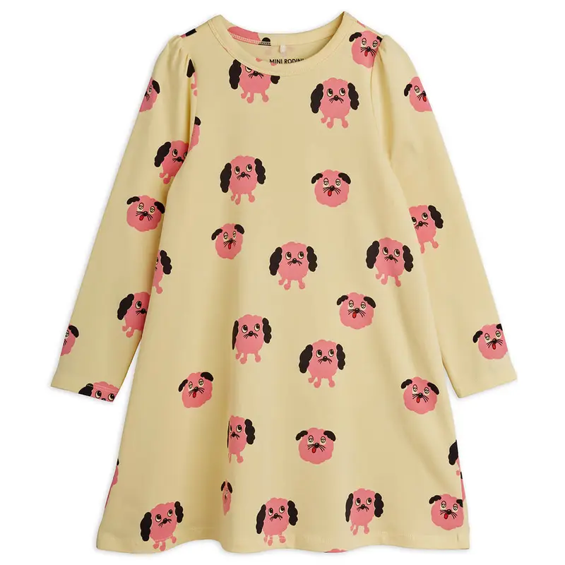 Doggies AOP Dress by Mini Rodini