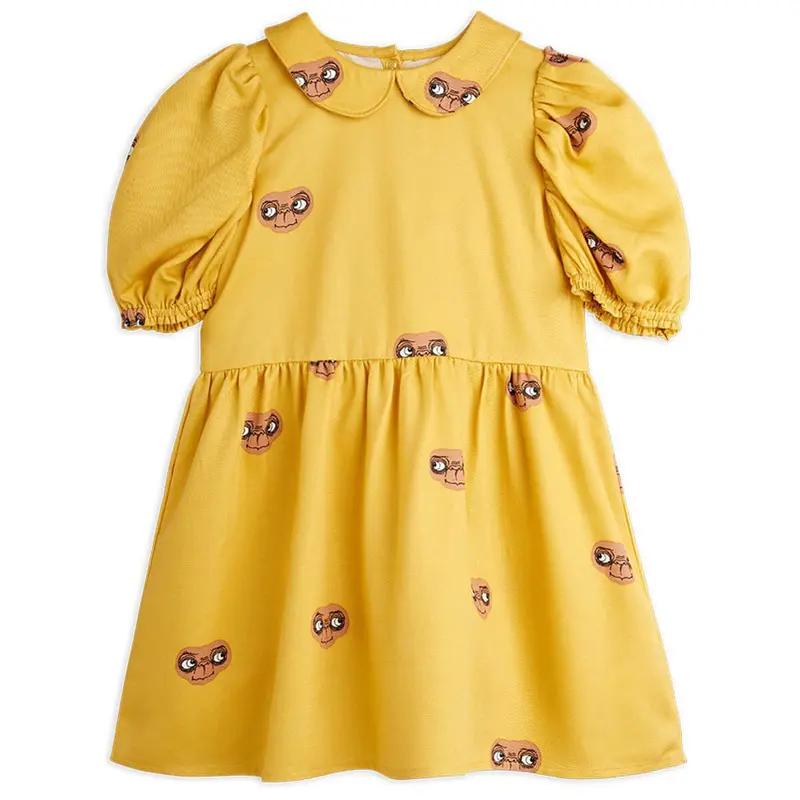 E.T. AOP Woven Dress by Mini Rodini