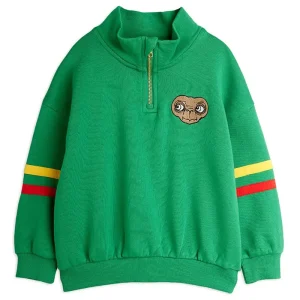 E.T. Embroidered Half Zip Sweatshirt by Mini Rodini