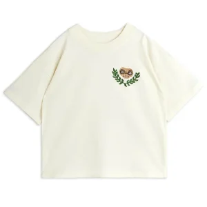 E.T. Embroidered T-Shirt in Off White by Mini Rodini