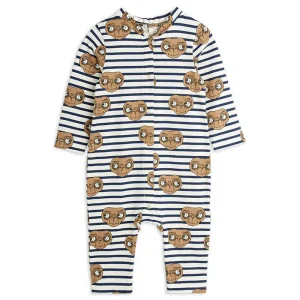 E.T. Stripe AOP Baby Jumpsuit by Mini Rodini