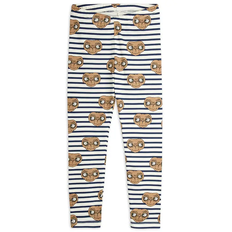 E.T. Stripe AOP Leggings by Mini Rodini