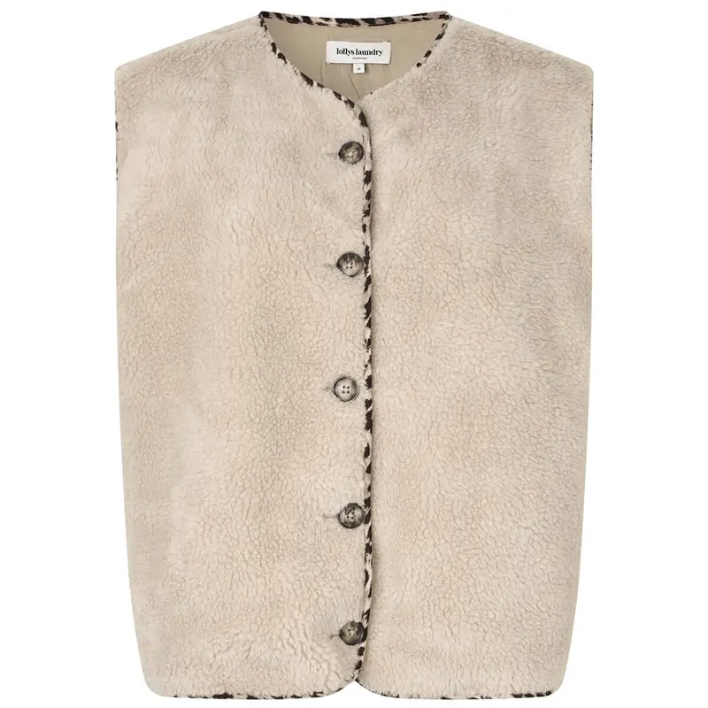 Jace Vest in Creme by Lollys Laundry