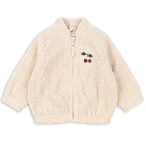 Jazz Teddy Bomber Jacket in Sand Dollar by Konges Sljd