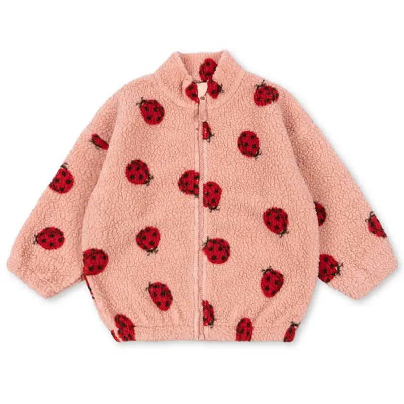 Jody Jacket in Ladybug Pink by Konges Sljd