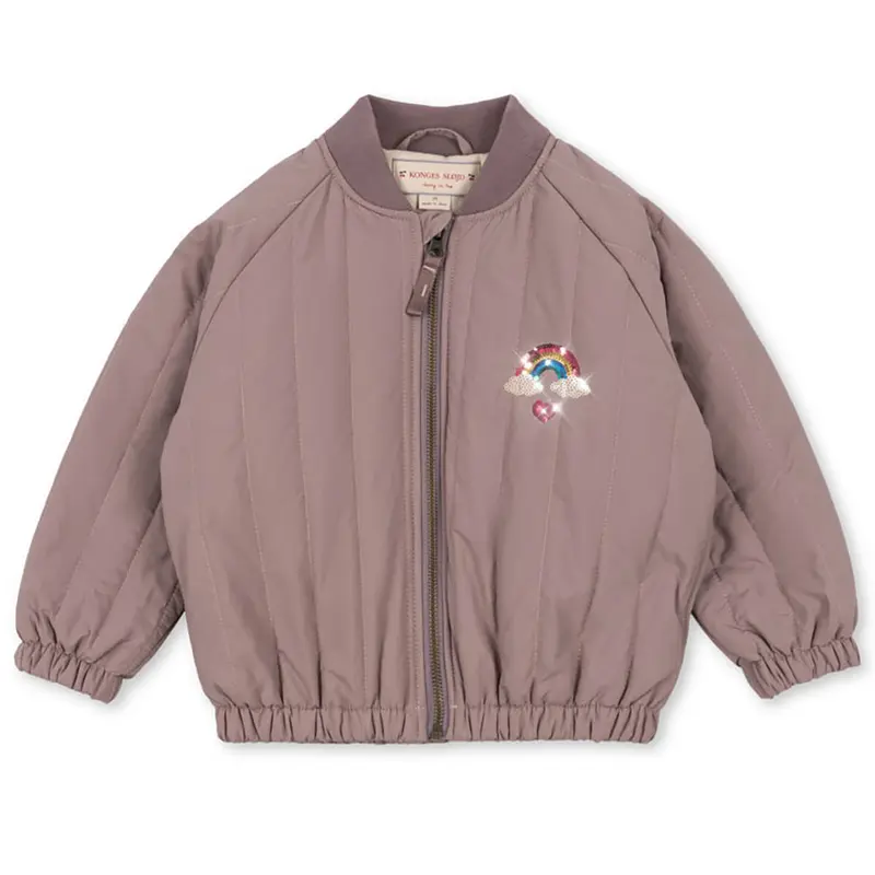 Juno Bomber Jacket in Twilight Mauve by Konges Sljd