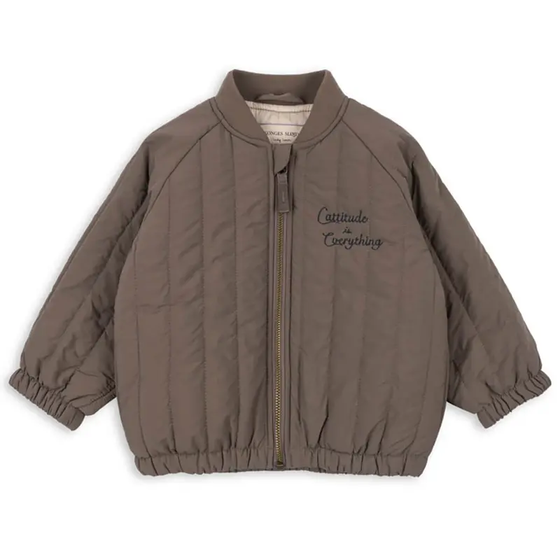 Juno Bomber Jacket in Walnut by Konges Sljd