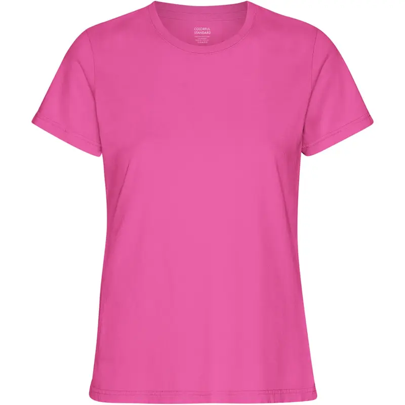 Light Tee in Bubblegum Pink by Colorful Standard