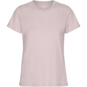 Light Tee in Faded Pink by Colorful Standard